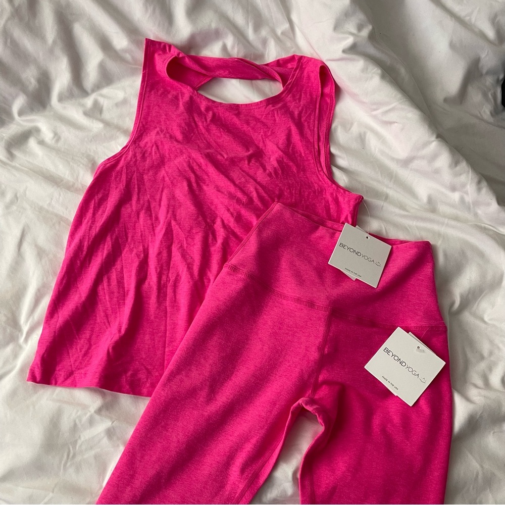 Beyond Yoga Tank and Leggings